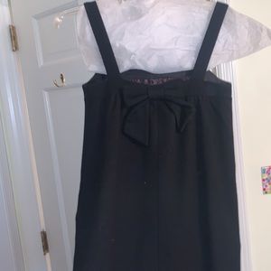 Jcrew lined bow back dress